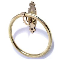 Classic Towel Ring - Polished Brass